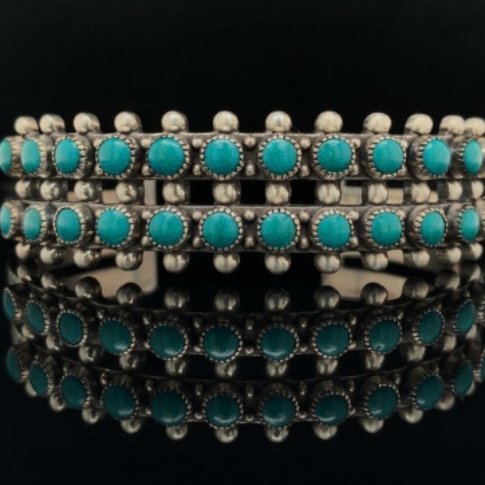 Turquoise Sterling Silver Bangle